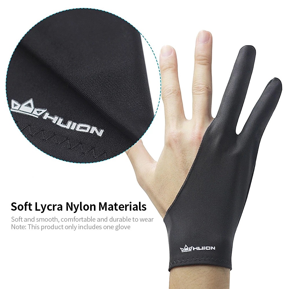 Foto 6 pulgar | Venta Internacional-Guantes de Dos Dedos Huion Gl200 color Negro