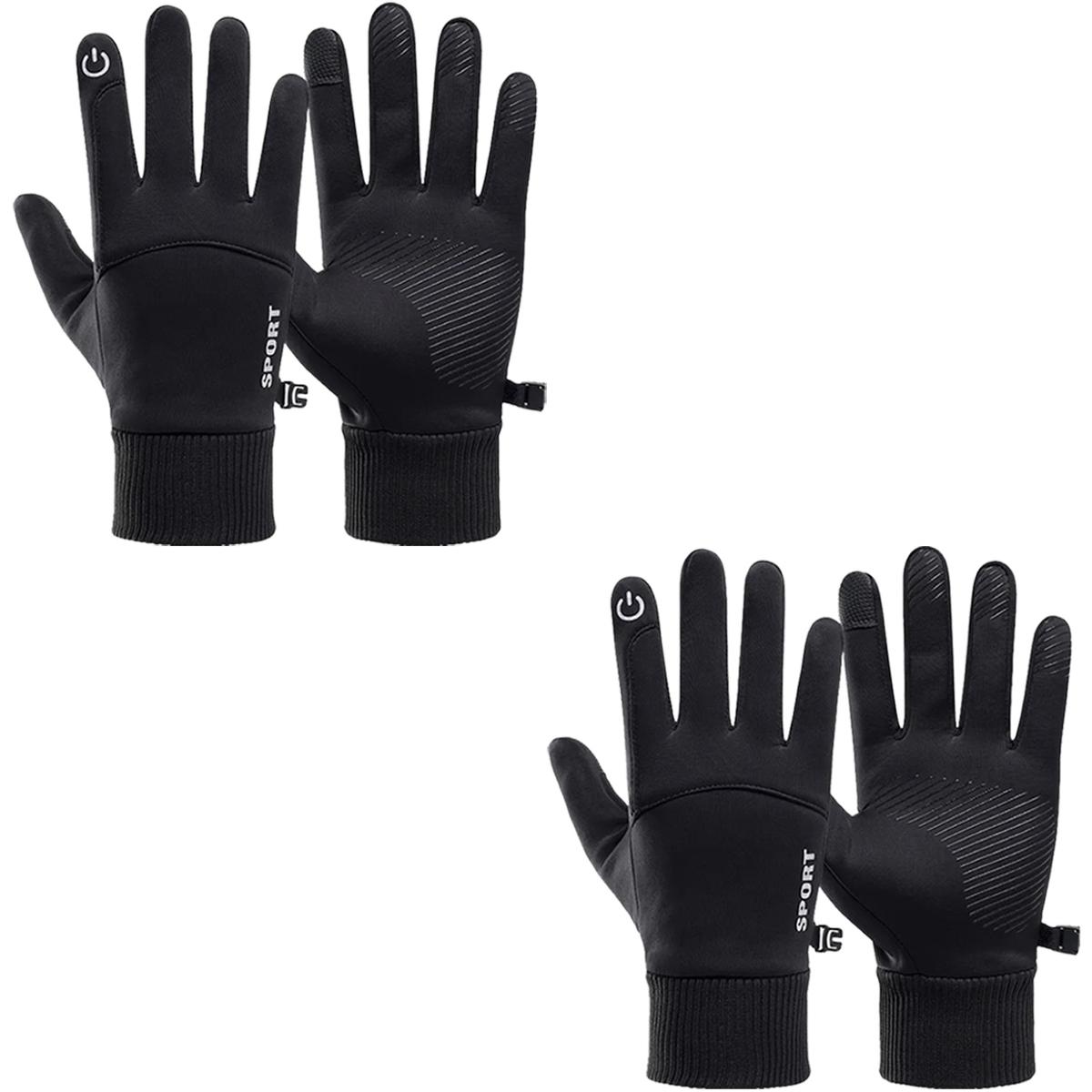 Guantes Térmicos Aerox Mxgiw-002 2 Pares Negros