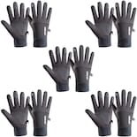 Guantes Acolchados Calientes Aerox Mxgix-015 5 Pares Gris