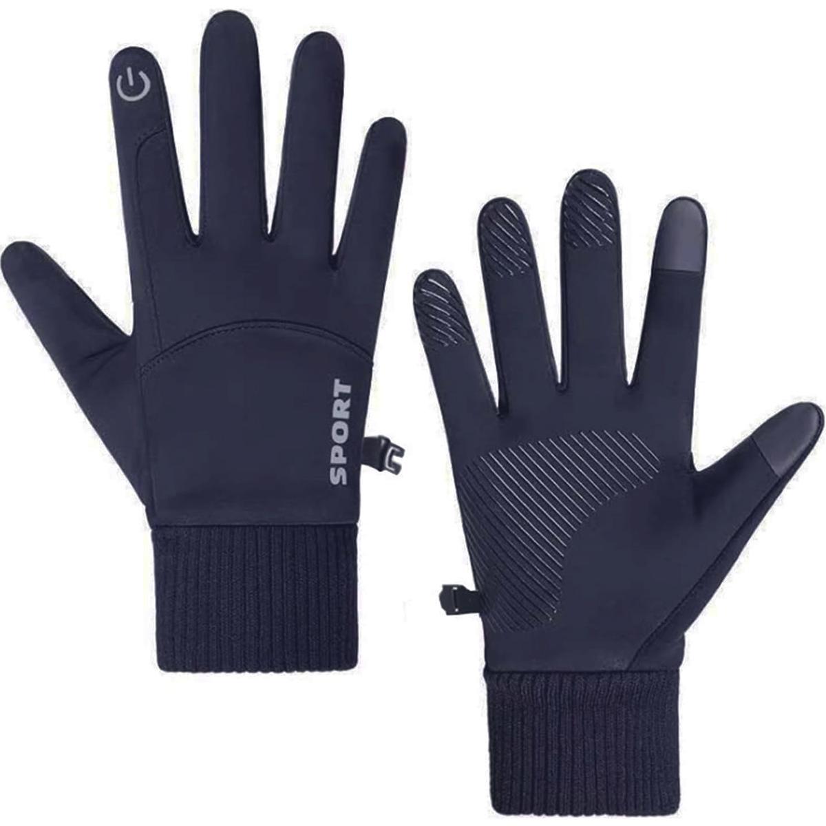 Foto 4 pulgar | Guantes Térmicos Para Climas Fríos Aerox Mxgiz-009 4 Pares Azul Marino