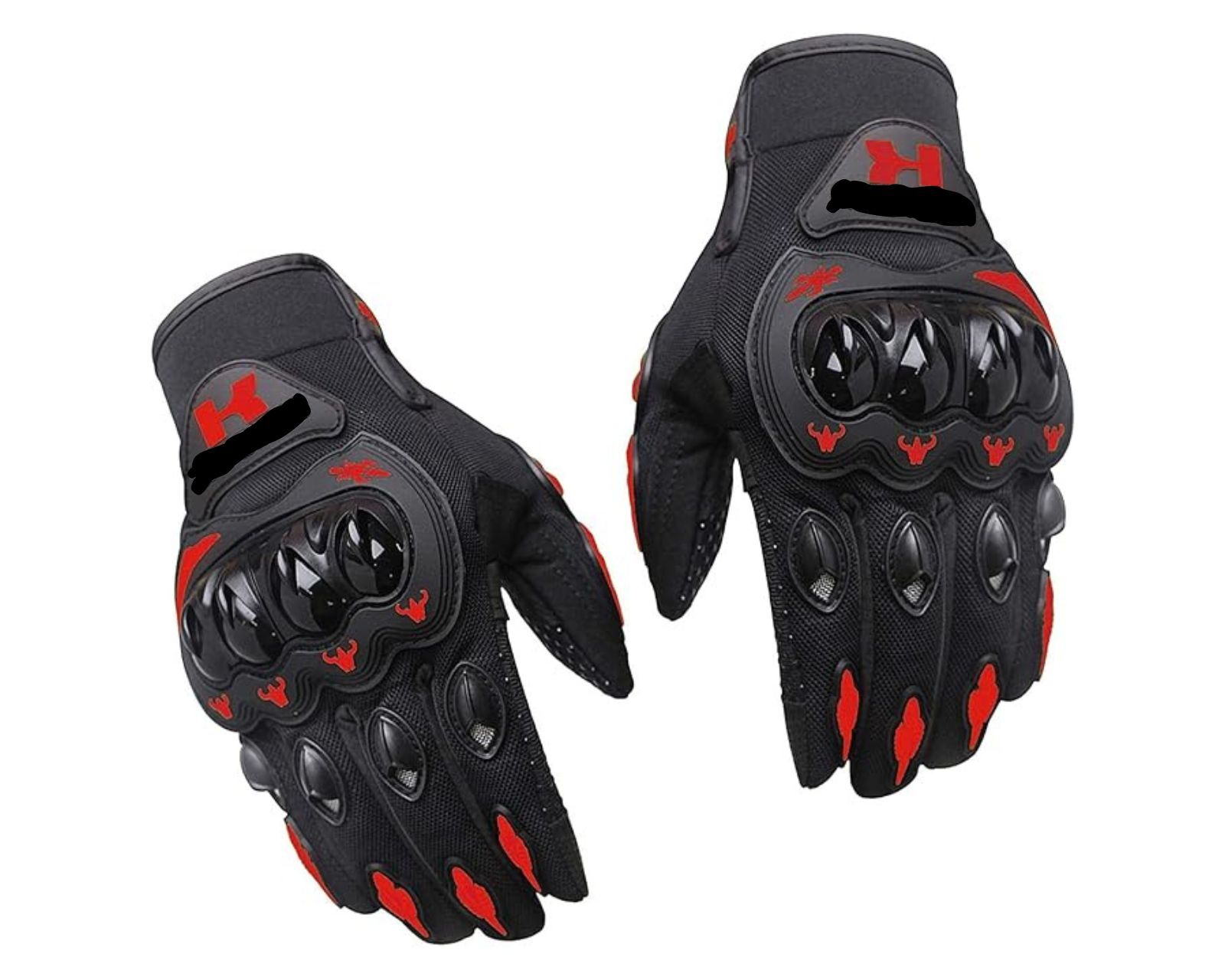 Foto 2 pulgar | Guantes de Motociclista Bluelander Negros Hanylish Antideslizantes y Cómodos
