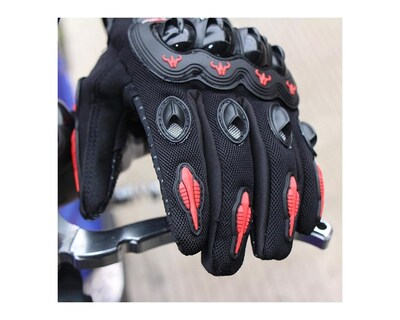 Foto 4 | Guantes de Motociclista Bluelander Negros Hanylish Antideslizantes y Cómodos