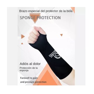 Foto 3 | Mangas Deportivas para Voleibol para Mujer Eo Safe Imports Color Negro