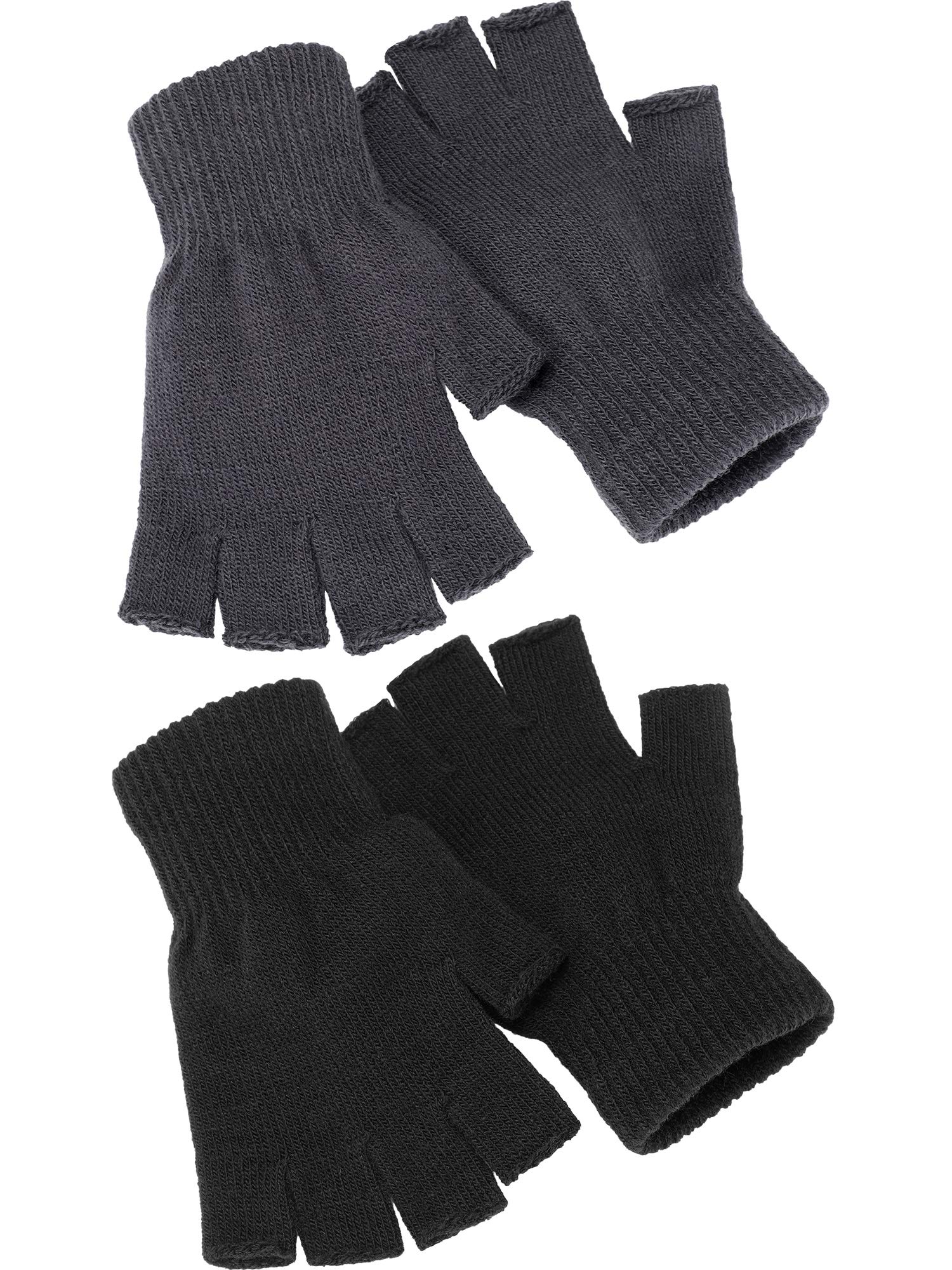 Foto 5 pulgar | Guantes Satinior de Punto Elástico para Invierno 2 Pares - Venta Internacional