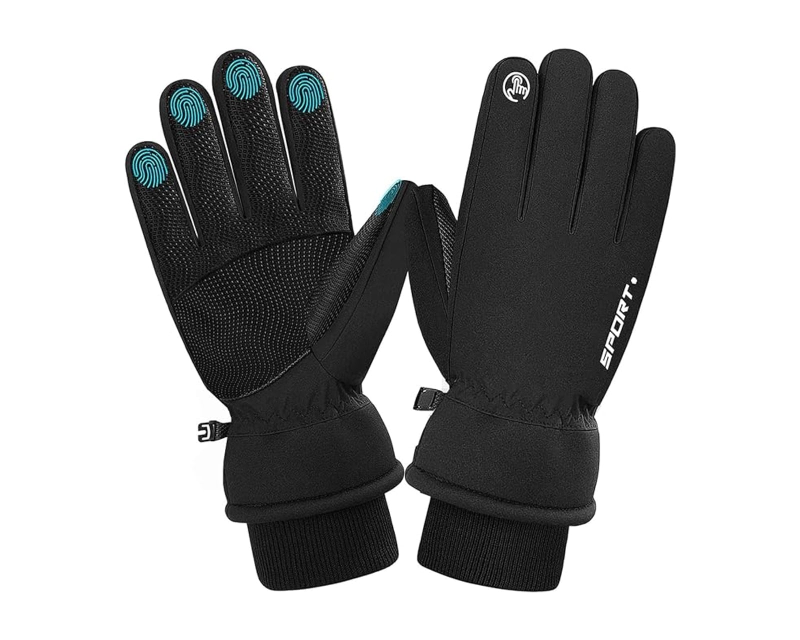 Guantes Bluelander Negros Unisex $239