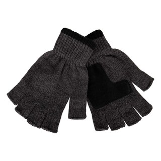 Foto 1 | Guantes De Punto Sin Dedos Levi's Marled Charcoal Para Hombre - Venta Internacional.