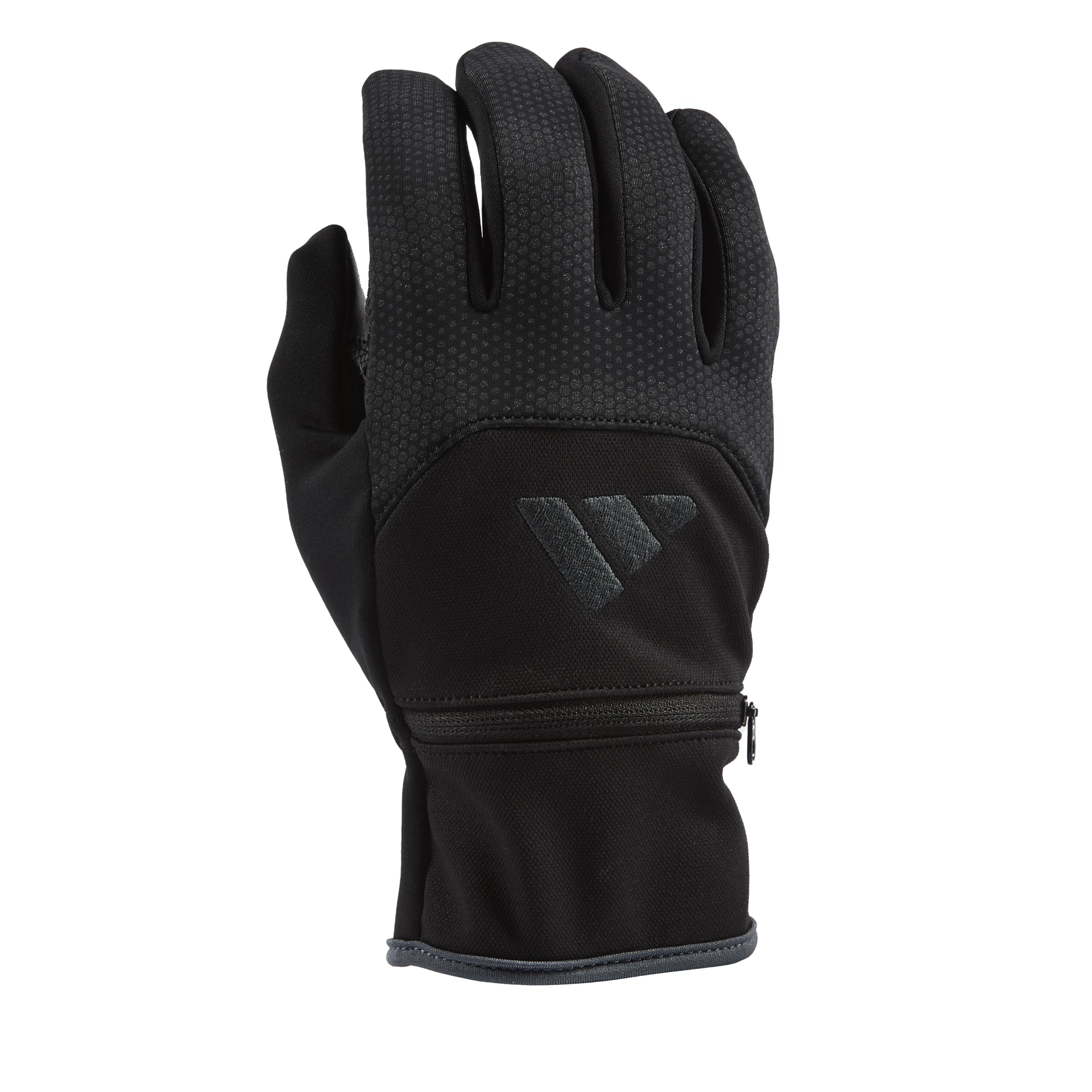 Foto 2 pulgar | Guantes Adidas Winter Performance Glory Running Negros - Venta Internacional.