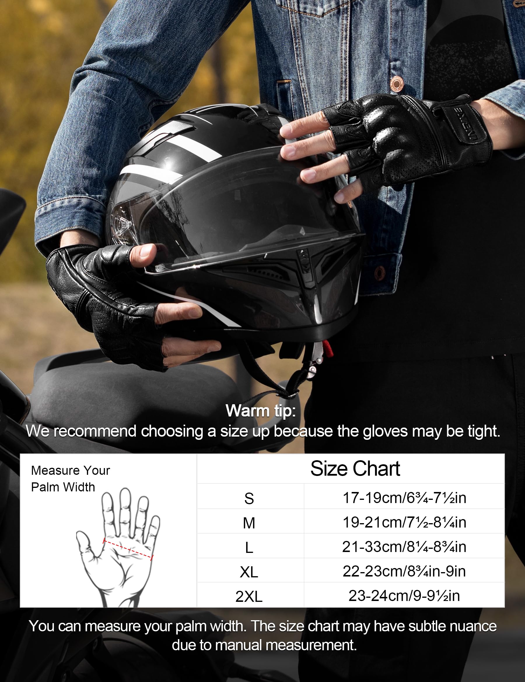 Foto 7 pulgar | Guantes De Moto Inbike Fingerless Summer Transpirables - Venta Internacional.