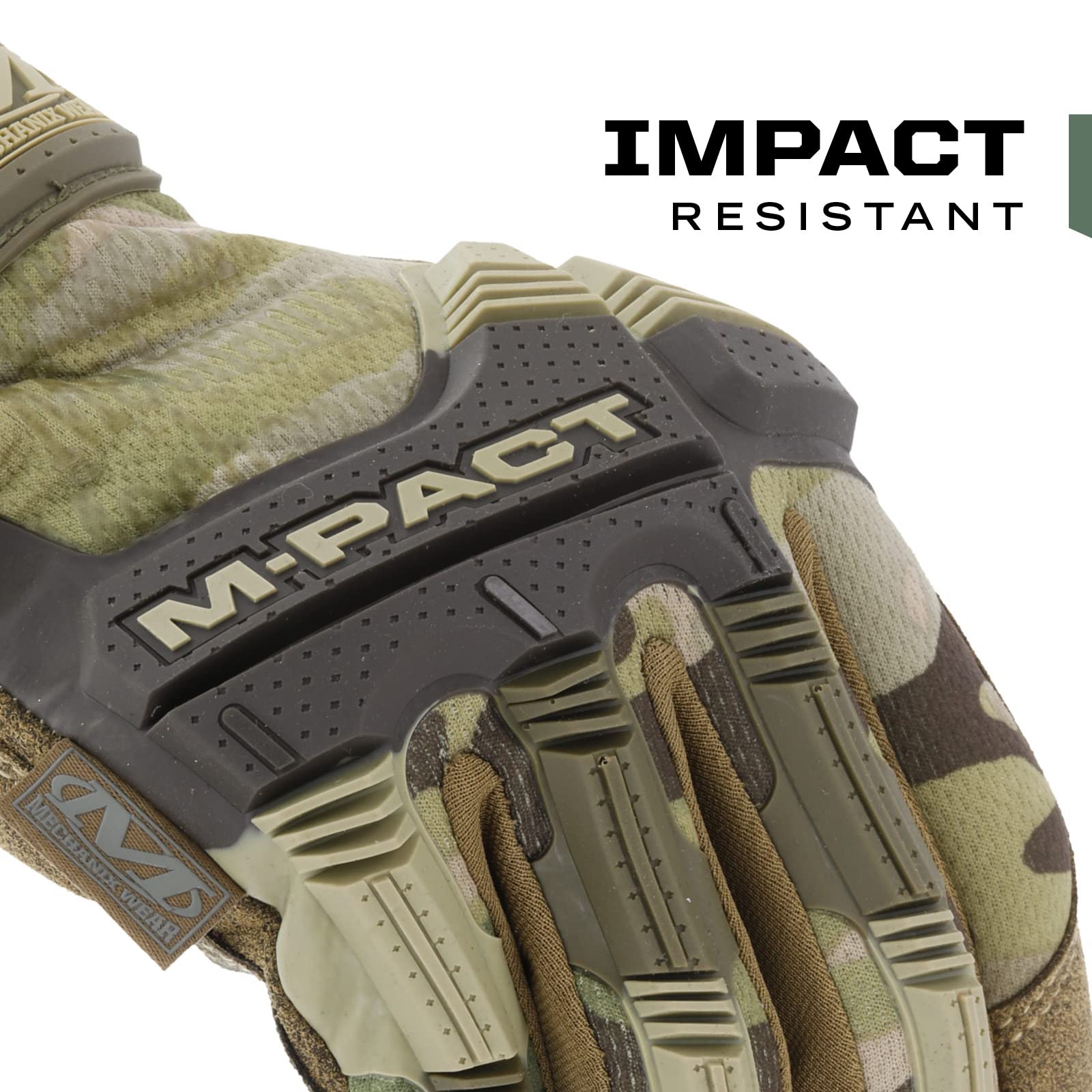 Foto 4 pulgar | Guantes Tácticos Mechanix Wear M-pact Para Hombre, Camuflaje L - Venta Internacional.
