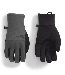 Foto 1 | Guante The North Face Apex Con Aislamiento Etip Tnf Gris Oscuro Jaspeado - Venta Internacional.