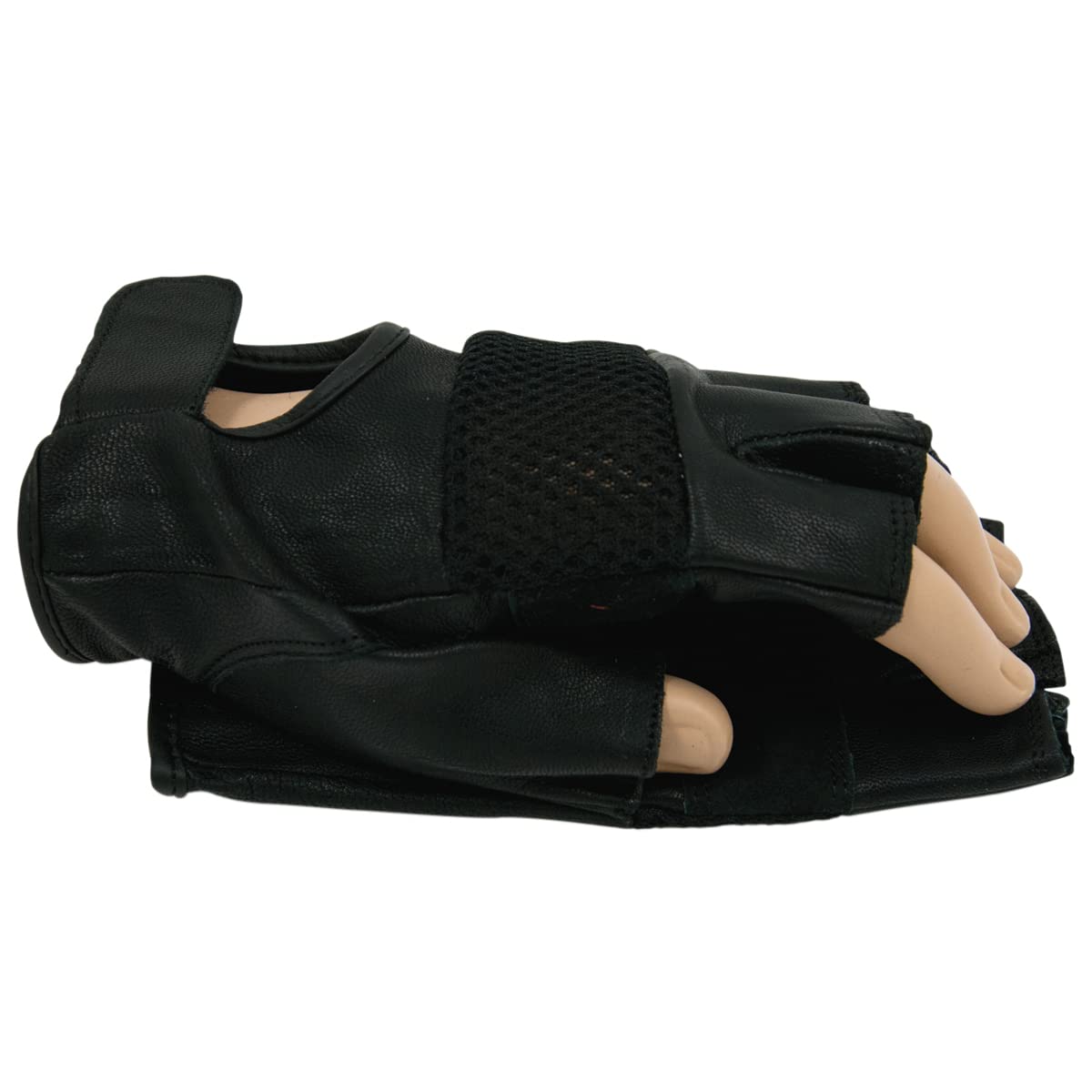 Foto 2 pulgar | Glove Roadpro 504896l Para Hombre, Piel De Palma Acolchada, Talla Xl, Color Negro - Venta Internacional.
