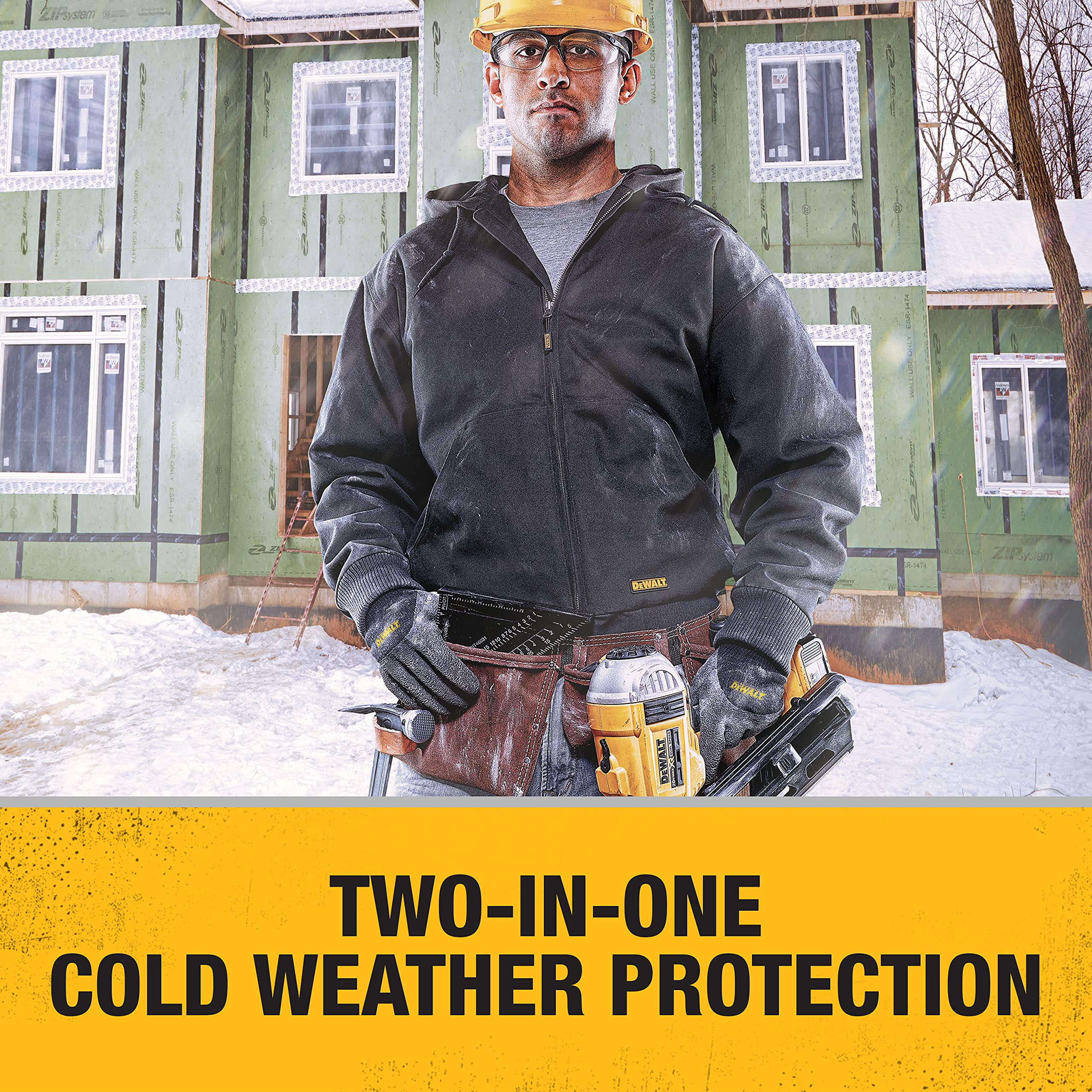 Foto 6 | Guante De Trabajo Dewalt Dpg737, Con Guante Térmico, Talla Xl - Venta Internacional.
