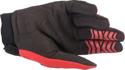 Foto 2 | Guantes Alpinestars Full Bore De Color Rojo Brillante Y Negro Para Adulto - Venta Internacional.