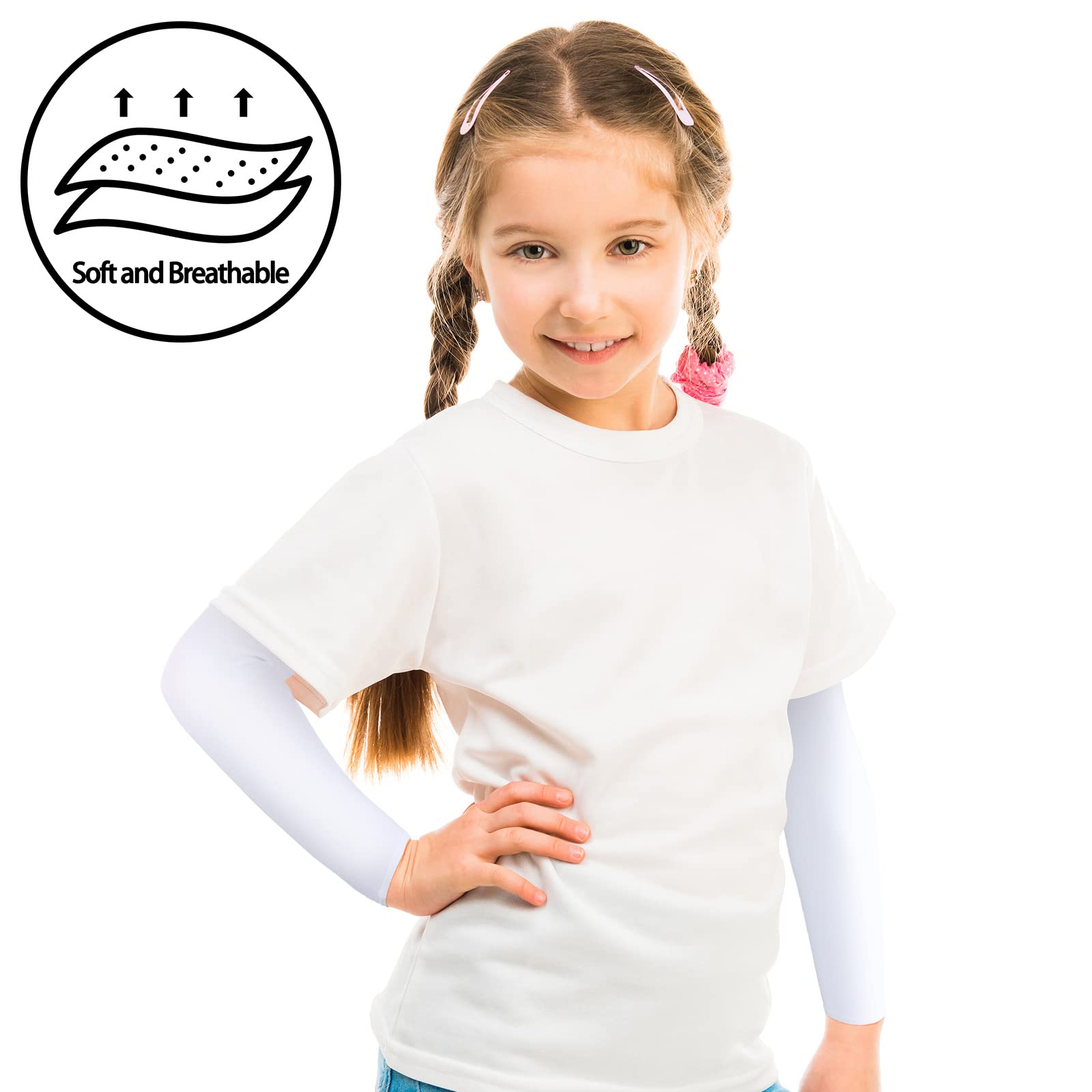 Foto 4 pulgar | Brazaletes Zhanmai Para Niños Y Niños Pequeños, Manga Deportiva - Venta Internacional.