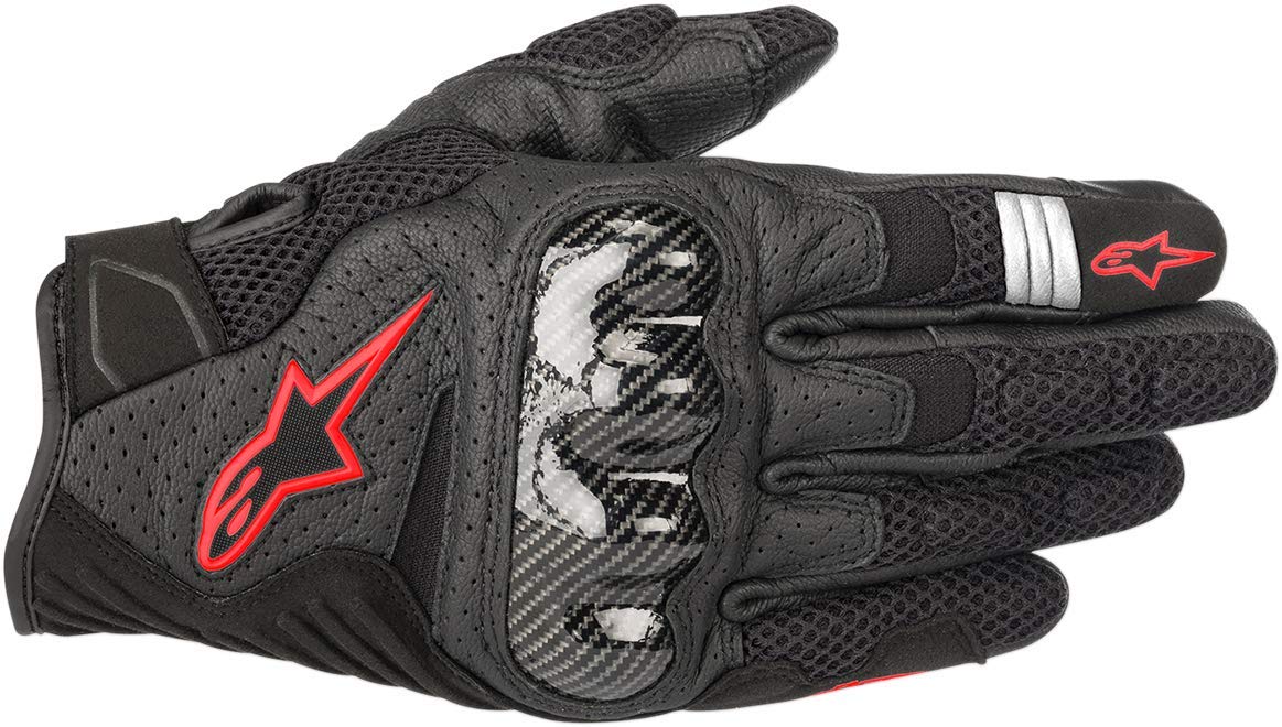 Foto 2 pulgar | Guantes De Moto Alpinestars Smx-1 Air V2 Negro/rojo - Venta Internacional.