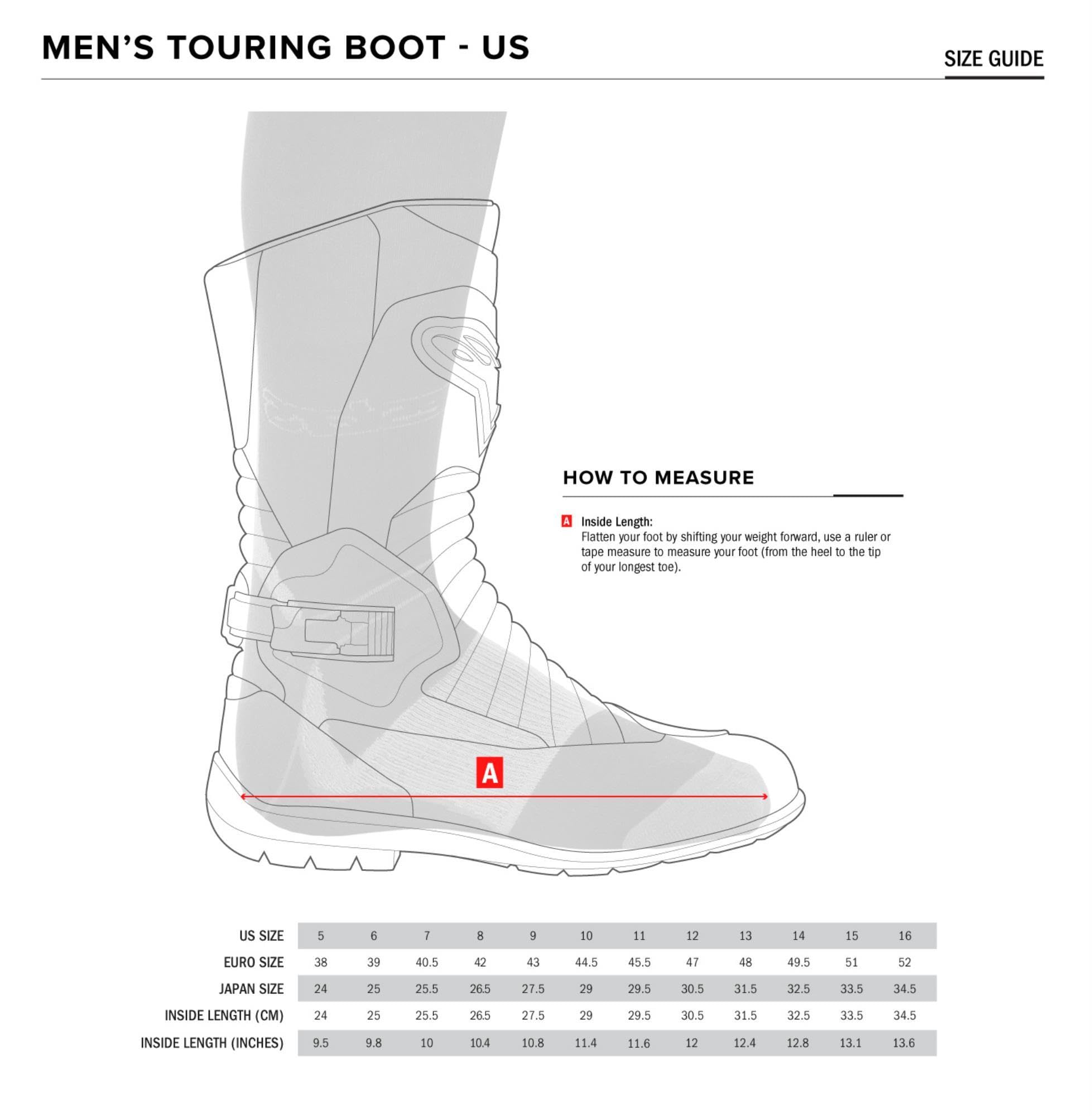 Foto 3 pulgar | Bota Alpinestars Belize Drystar Para Hombre, Color Negro, Talla 11 - Venta Internacional.