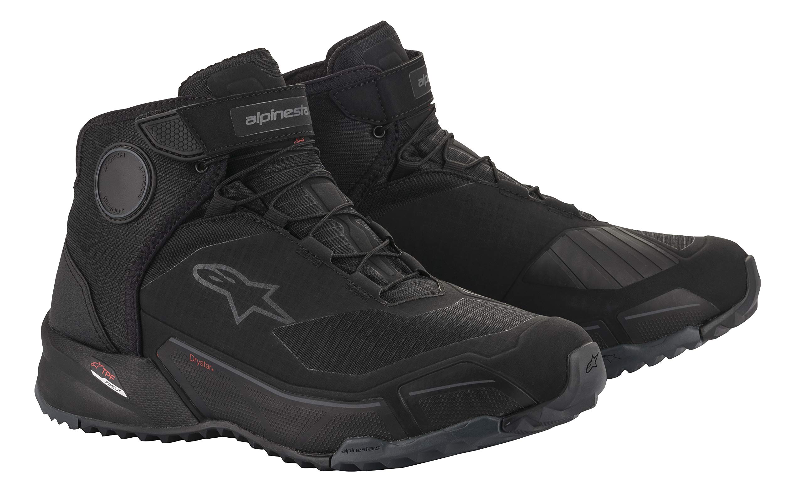 Foto 1 | Zapatillas De Moto Alpinestars Negras Para Hombre, Talla 42 Eu - Venta Internacional.