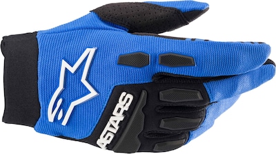 Foto 1 | Guantes Alpinestars Full Bore De Gamuza Sintética Azul/negro - Venta Internacional.