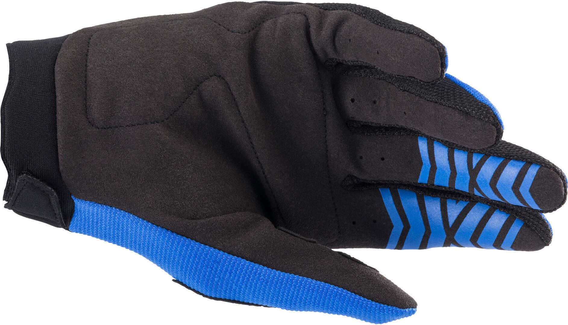 Foto 3 pulgar | Guantes Alpinestars Full Bore De Gamuza Sintética Azul/negro - Venta Internacional.