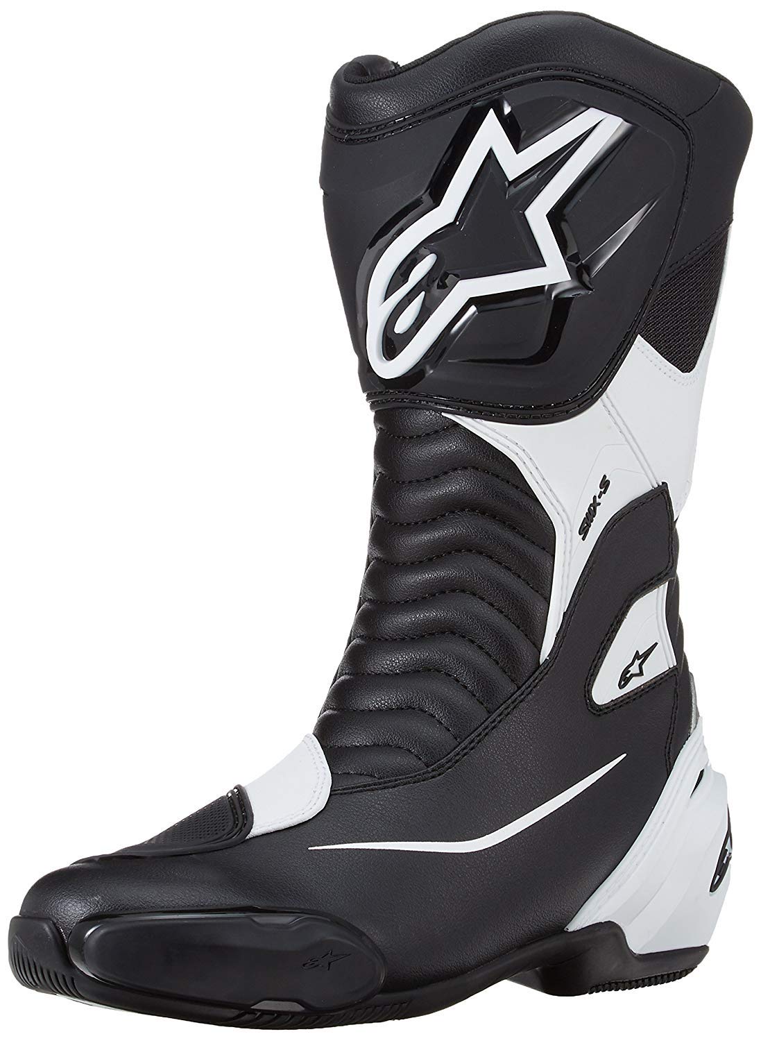 Foto 2 pulgar | Botín De Moto Alpinestars Negro Blanco Unisex - Venta Internacional.