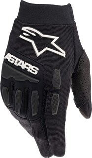 Foto 1 | Guantes Alpinestars Full Bore De Gamuza Sintética En Blanco Y Negro - Venta Internacional.