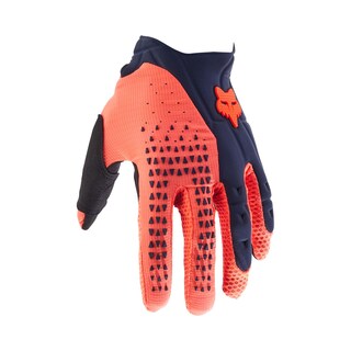 Foto 1 | Guante De Motocross Fox Racing Pastector Azul Marino/naranja, Talla Xl - Venta Internacional.