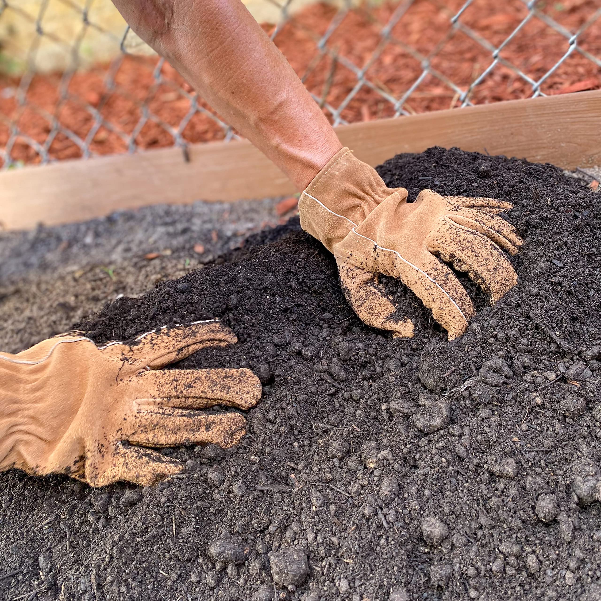 Foto 4 pulgar | Guantes De Trabajo Wells Lamont De Piel, Gamuza, Piel De Vacuno, Marrón, Xl - Venta Internacional.
