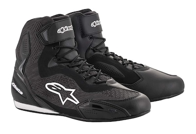 Foto 1 | Botas De Moto Alpinestars Faster-3 Rideknit Negras Talla 39 - Venta Internacional.
