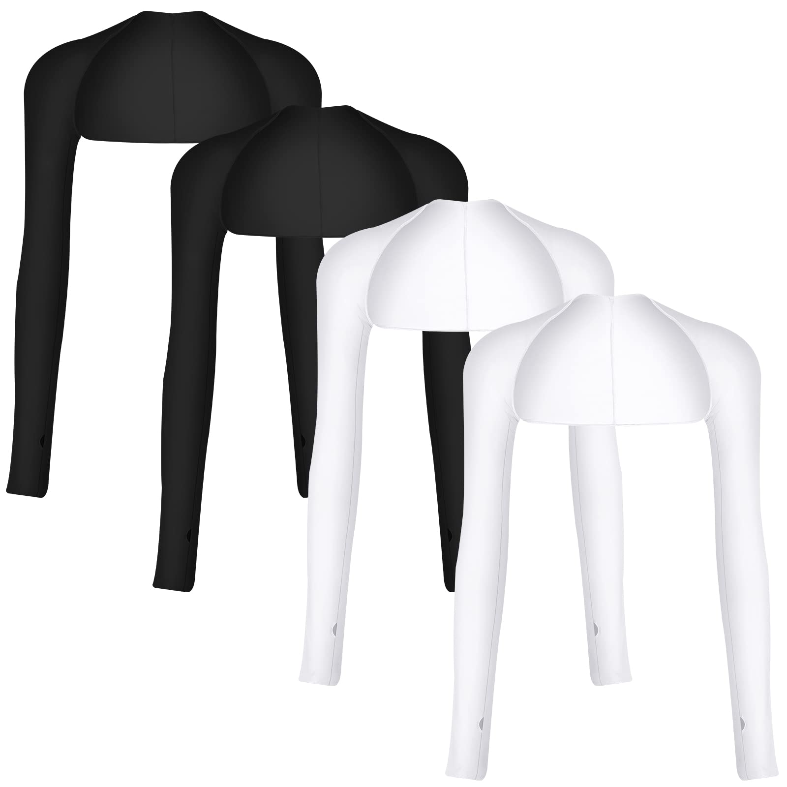 Foto 2 pulgar | Manguitos Satinior  Refrigerantes  Antirayos Uv  Para Mujer  4 Pares - Venta Internacional.