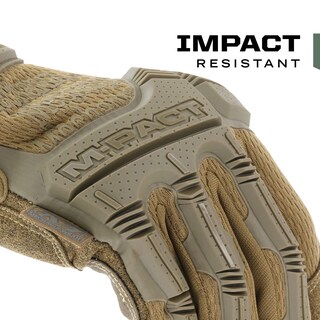 Foto 3 | Guantes Tácticos Mechanix Wear M-pact Para Hombre Color Marrón (talla L) - Venta Internacional.