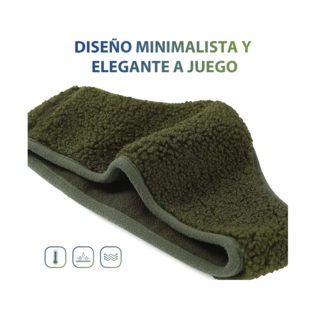 Foto 3 | Orejeras Térmicas Diadema de Invierno 2 pzas Verde y Azul Marino Unisex