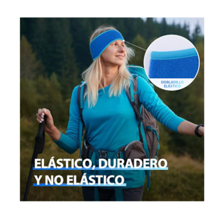 Foto 5 | Orejeras de Invierno Diademas Deportivas 6 pzas Multicolor