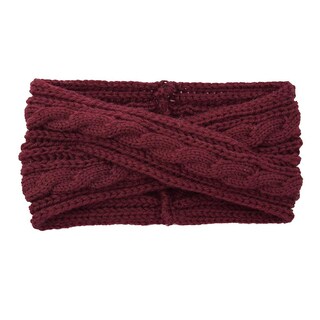 Foto 1 | Diadema Térmica De Lana Tejida A Mano A La Moda Para Mujer - Venta Internacional.