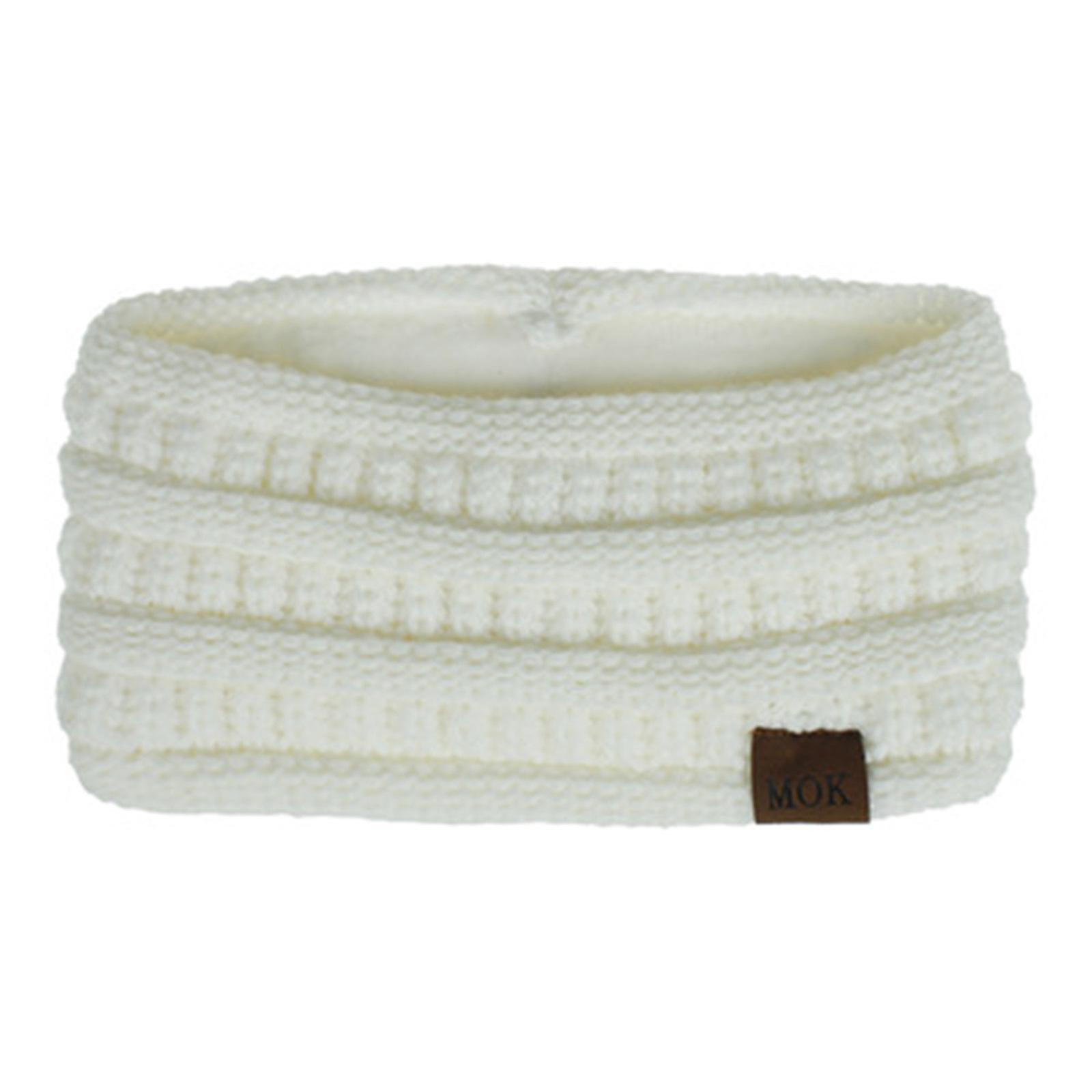 Foto 2 pulgar | Diadema Huoguo Tejida De Lana Elástica Hecha A Mano Para Mujer - Venta Internacional.