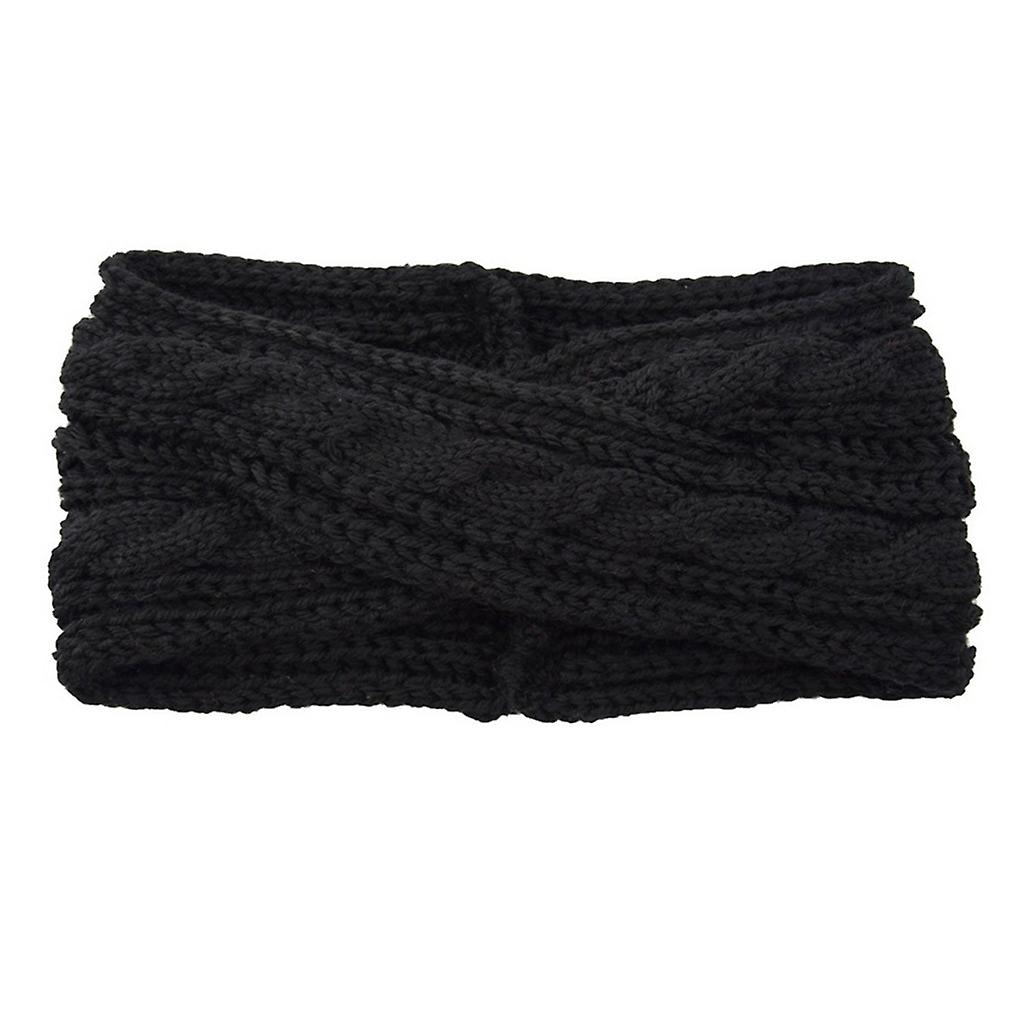 Foto 2 pulgar | Diadema Térmica De Lana Tejida A Mano A La Moda Para Mujer - Venta Internacional.