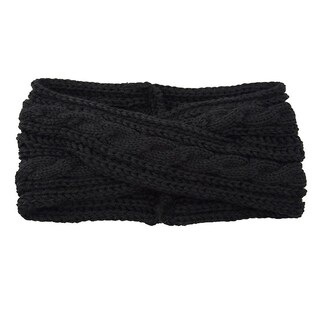 Foto 1 | Diadema Térmica De Lana Tejida A Mano A La Moda Para Mujer - Venta Internacional.