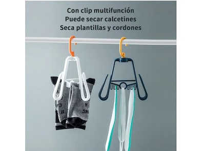 Foto 5 | Set Xtellar 5 Ganchos Exhibidor Para Sandalias Y Pantuflas