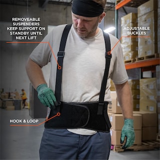Foto 7 | Soporte Para Espalda Ergodyne Proflex Economy Elastic - Venta Internacional.