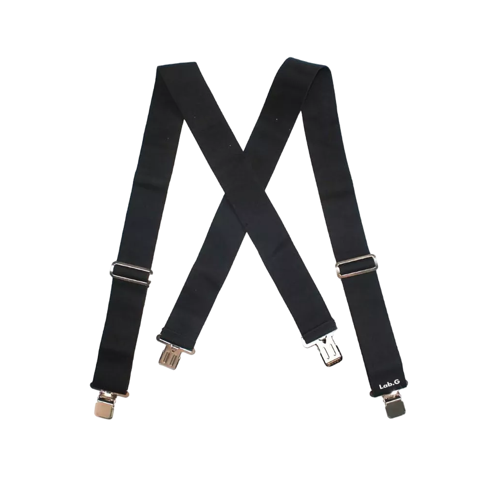 Tirantes Para Caballero Elegantes, Ajustables Y Elásticos Negro