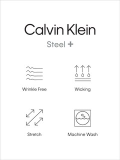 Foto 4 | Camisa De Vestir Calvin Klein, No Elástica, Ajustada Al Hierro, Blanca - Venta Internacional.