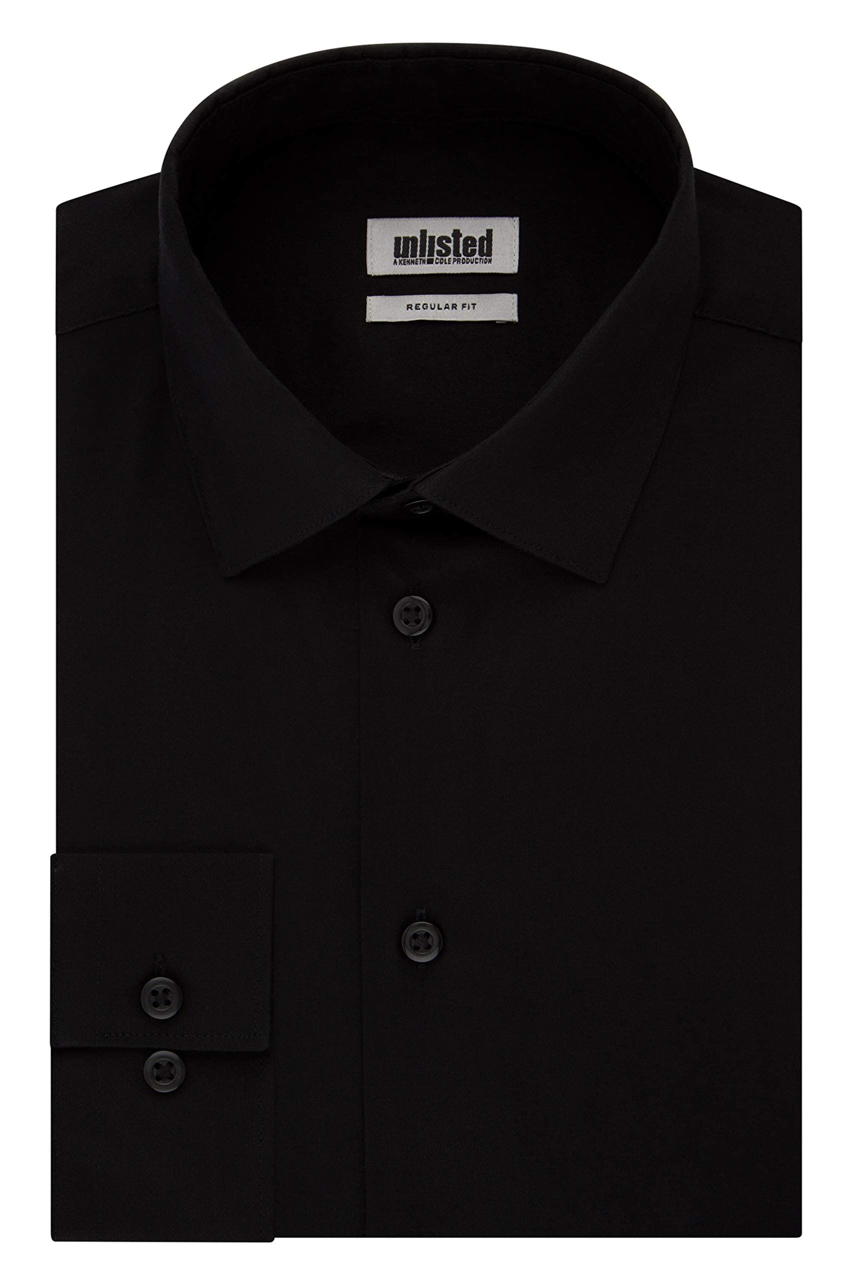 Foto 4 pulgar | Camisa De Vestir Unlisted, Corte Regular, Para Hombre, Color Negro - Venta Internacional.
