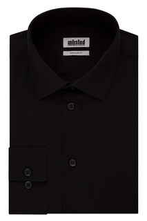 Foto 3 | Camisa De Vestir Unlisted, Corte Regular, Para Hombre, Color Negro - Venta Internacional.