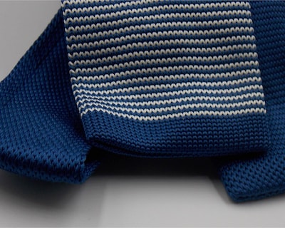 Foto 2 | Corbata Tejida Chic Fantasy Poliester 1.45m color Azul