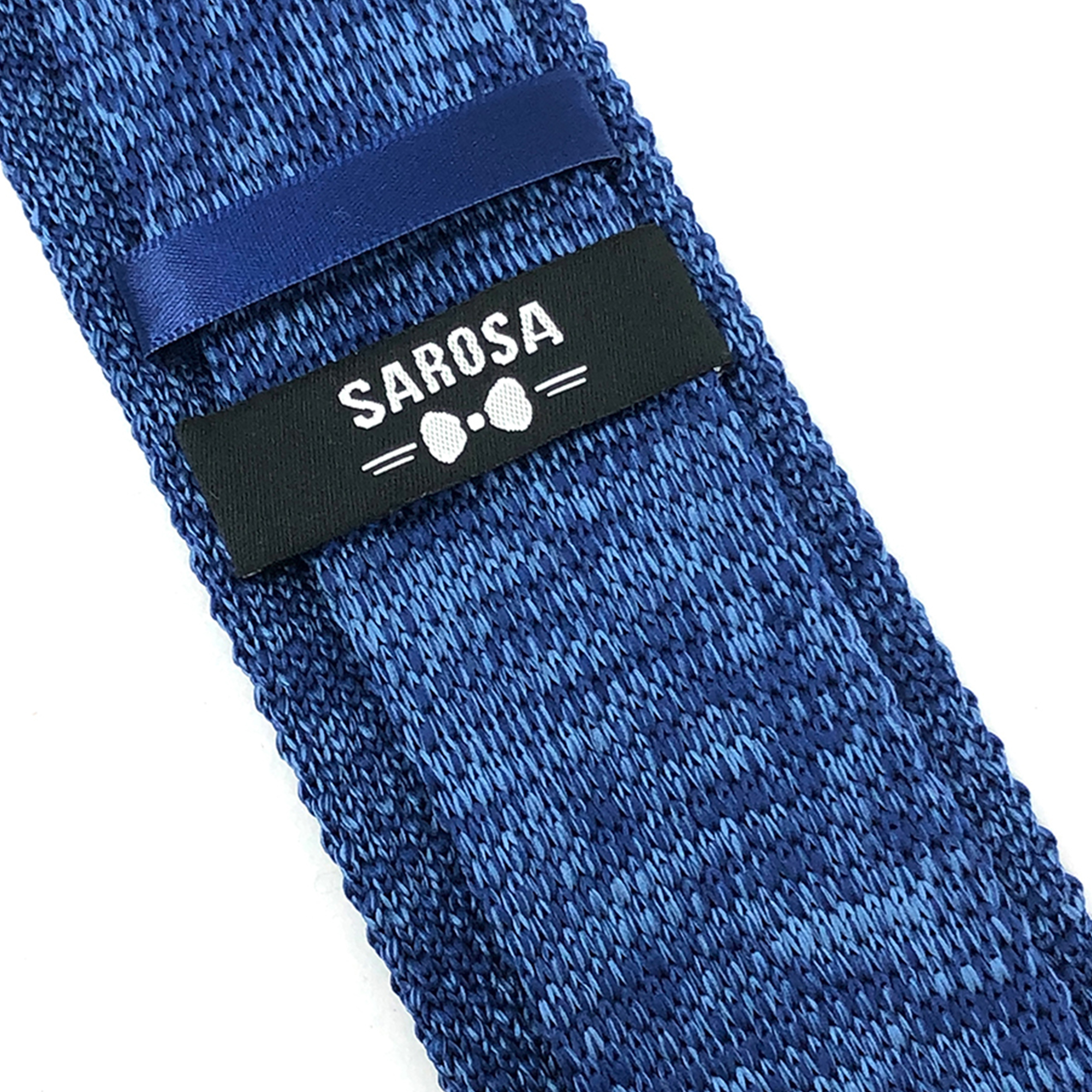 Foto 5 pulgar | Corbata Sarosa C2 Azul Tejida