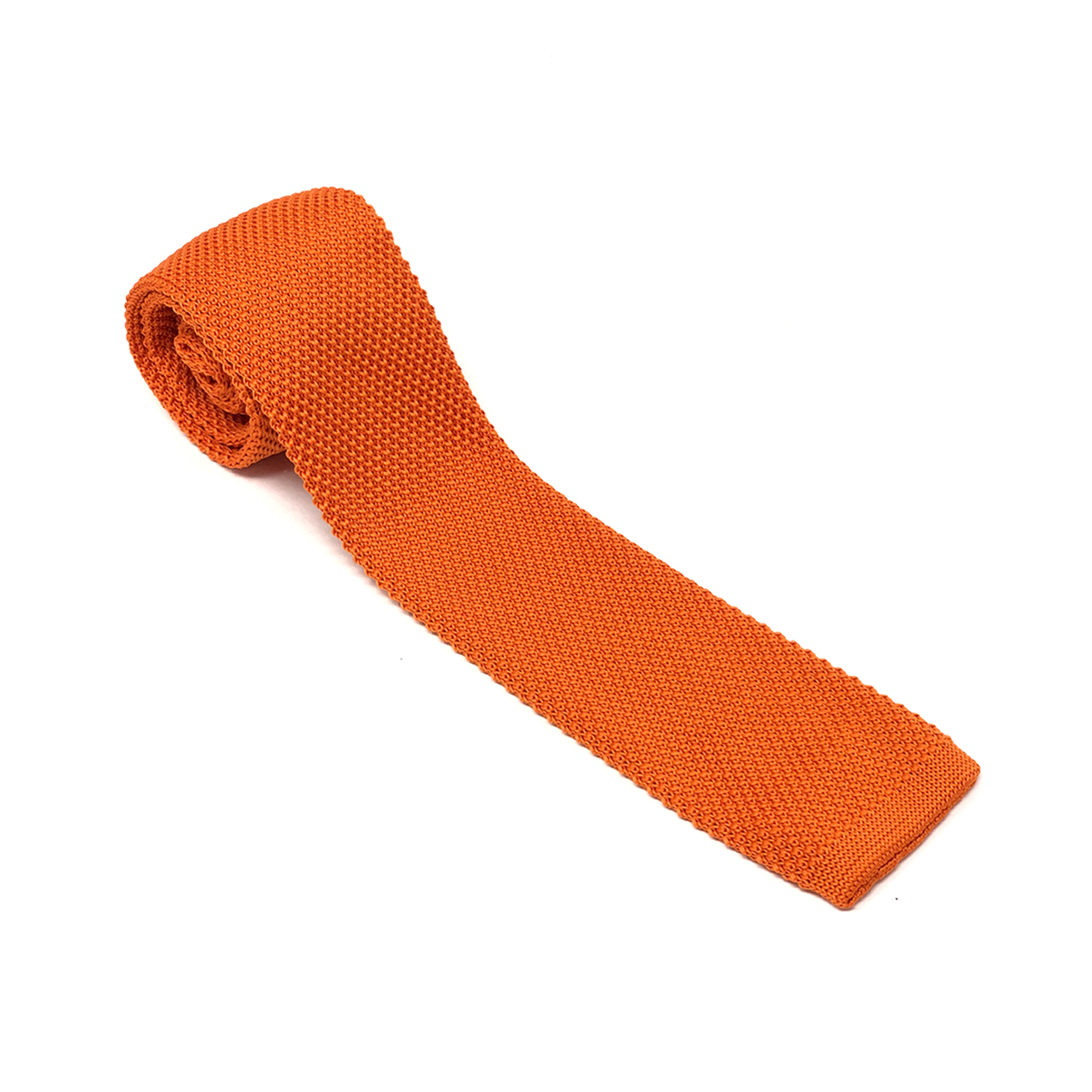 Corbata Sarosa C1 Naranja Tejida