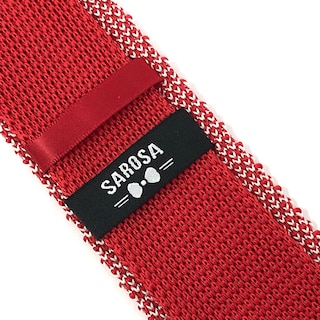 Foto 4 | Corbata Sarosa C3 Rojo Tejida