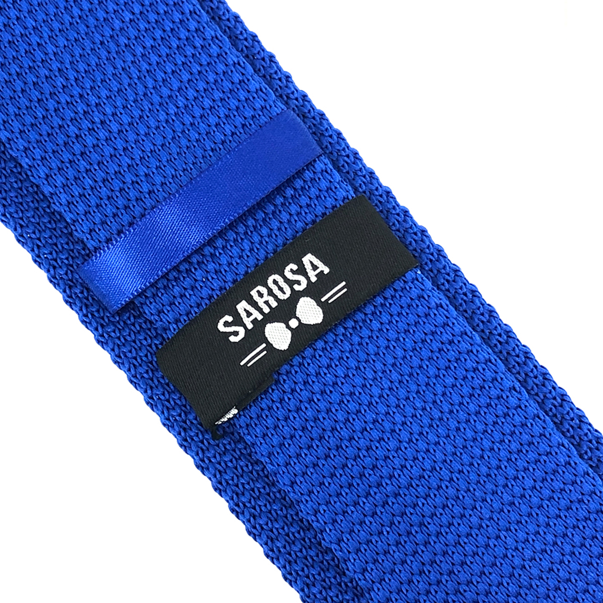 Foto 5 pulgar | Corbata Bordada Sarosa C16 color Azul