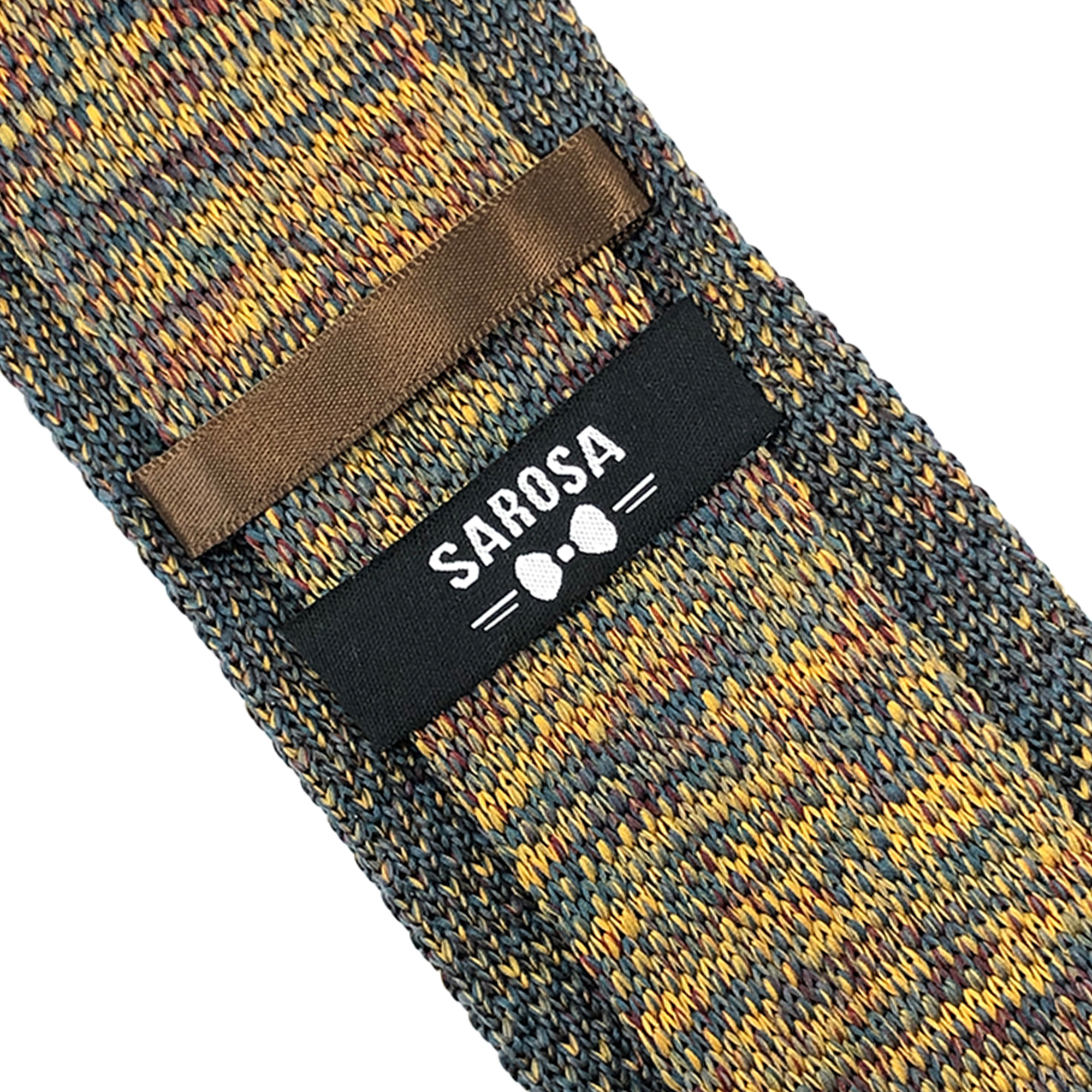 Foto 5 pulgar | Corbata Tejida Sarosa C12 Multicolor