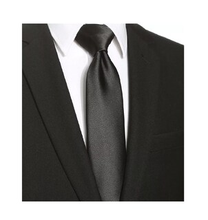 Foto 2 | Corbata de Vestir color Negro para Caballero y Niño
