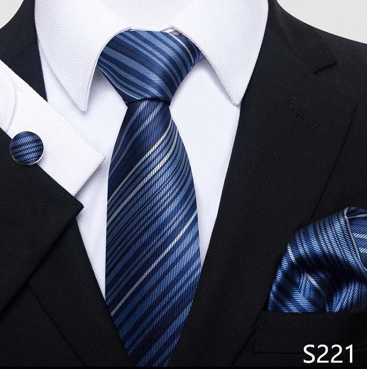 Foto 2 | Corbata con Pañuelo y Mancuernillas Wünd 3 Piezas para Hombre